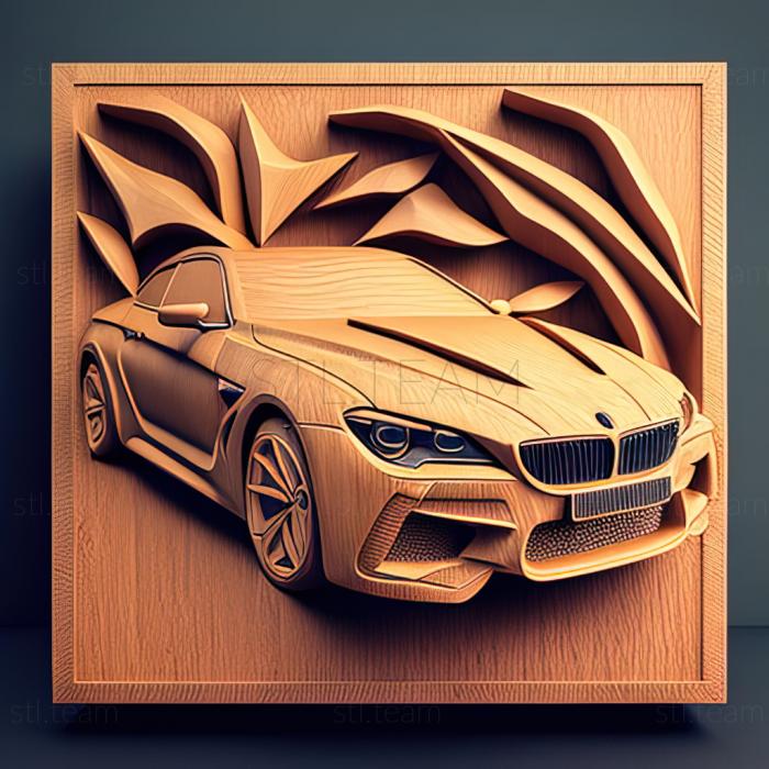 3D модель BMW M6 (STL)